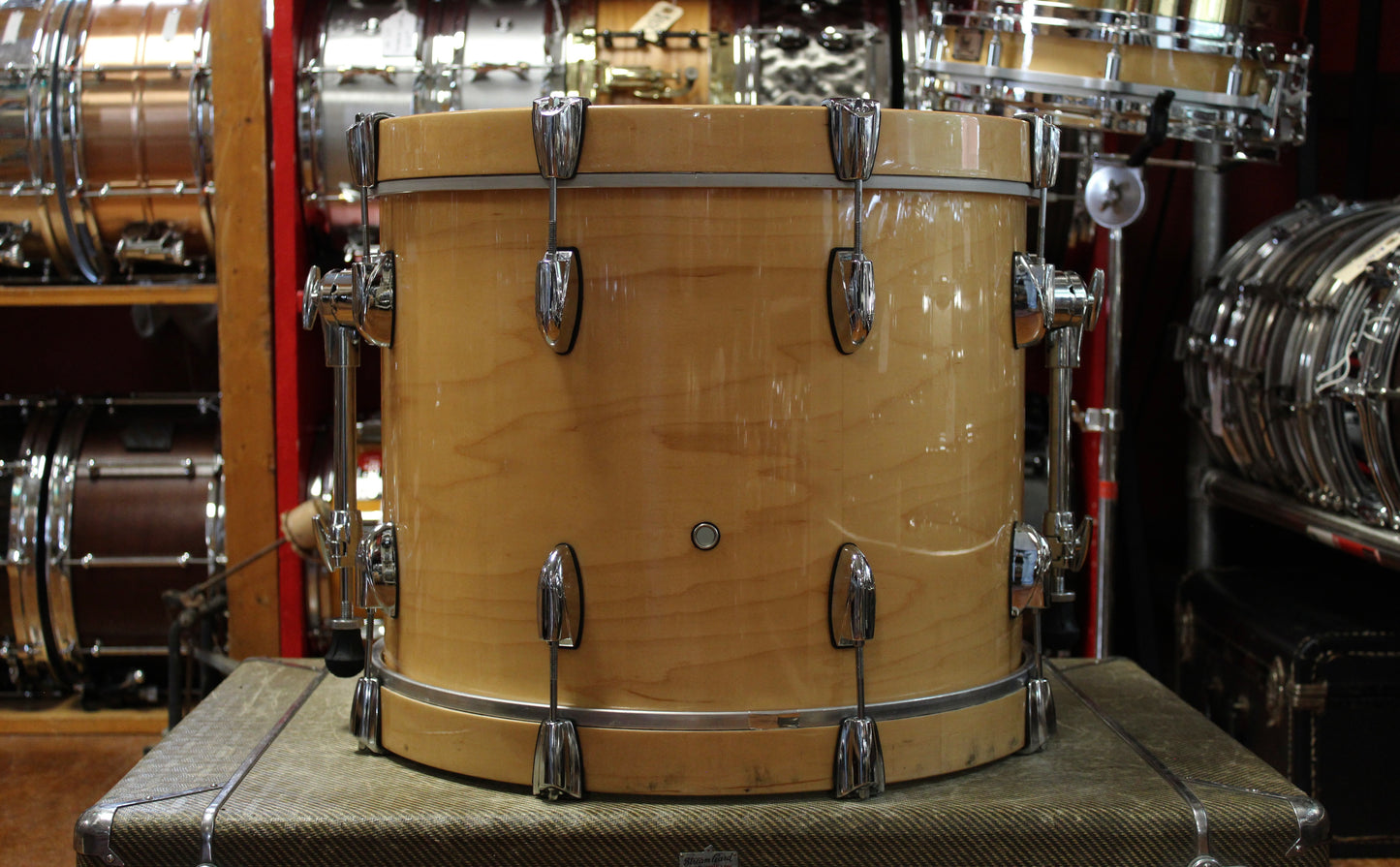 Gretsch Renown Series in Gloss Natural 14x18 8x12 14x14