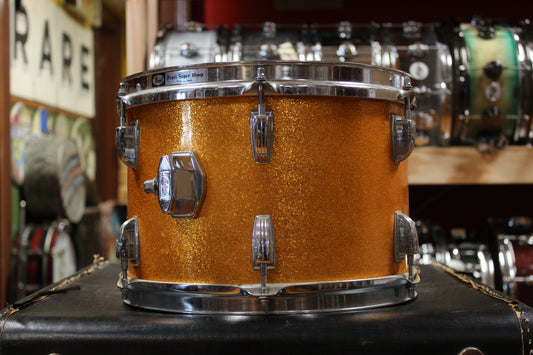 1960s Ludwig 8x12 Tom in Gold Sparkling Pearl