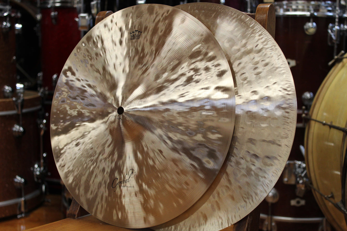 Cymbal Craftsman 14" EAK Style Flange Hi-Hats 929/1287g