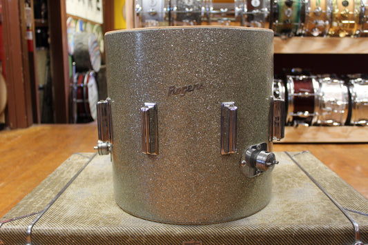 1960s Rogers 14x14 Tower Floor Tom in Silver Sparkle
