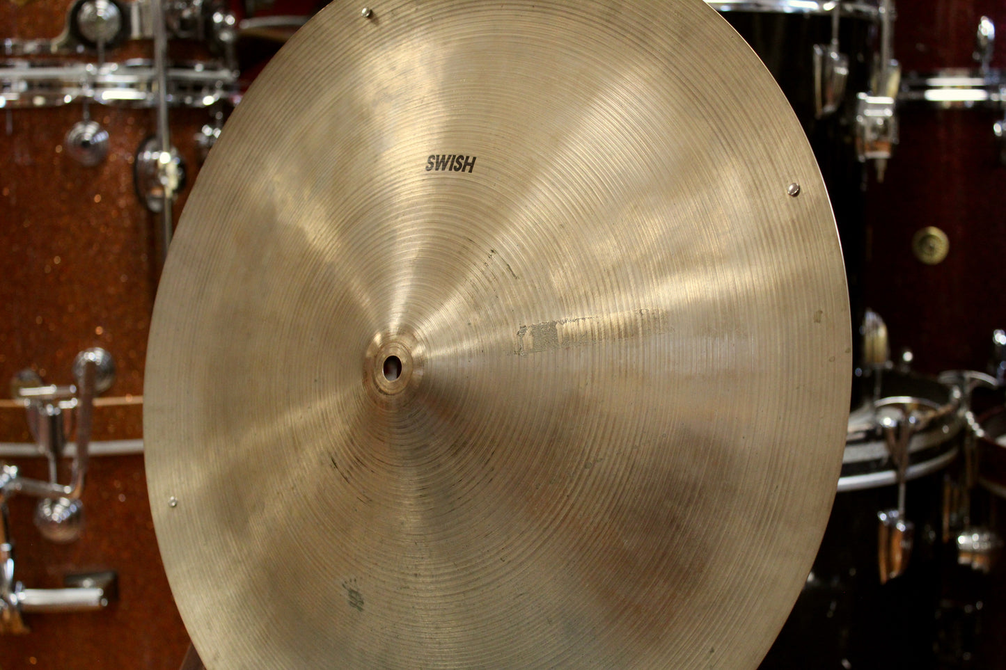 1970s A. Zildjian 18" Swish w/ Rivets 1148g