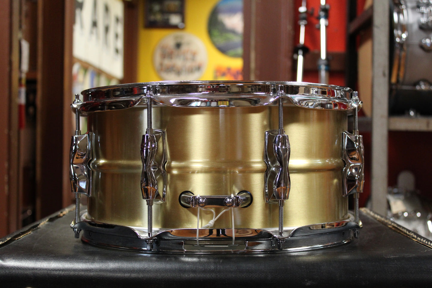 Yamaha 6x13 Recording Custom Brass Snare Drum