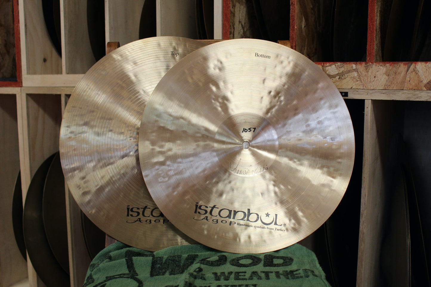 Istanbul Agop 14" Mel Lewis Hi-Hats 856/1057g