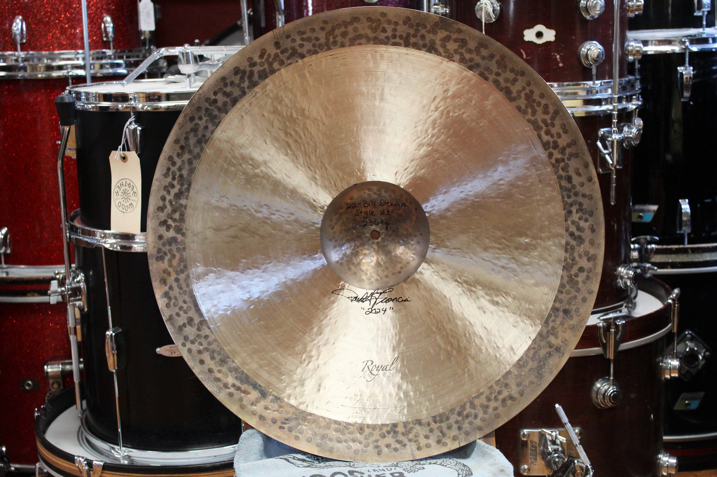 Cymbal Craftsman 22" Bill Stewart V1 Style Ride 2369g