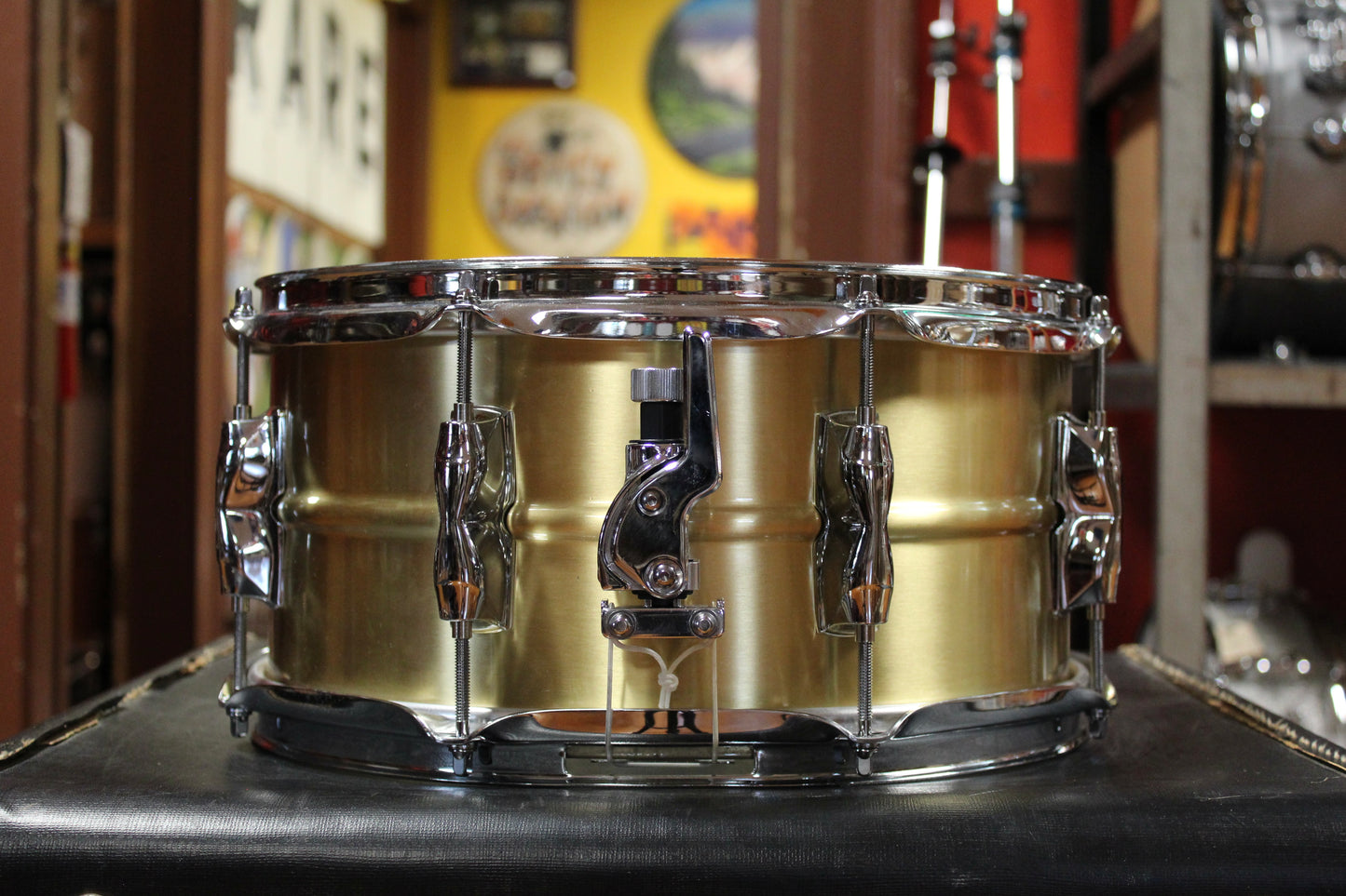 Yamaha 6x13 Recording Custom Brass Snare Drum