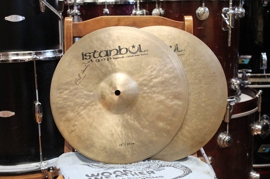 Used Istanbul 13" Mehmet/Agop Mel Lewis Signature Hi-Hats 850/866g