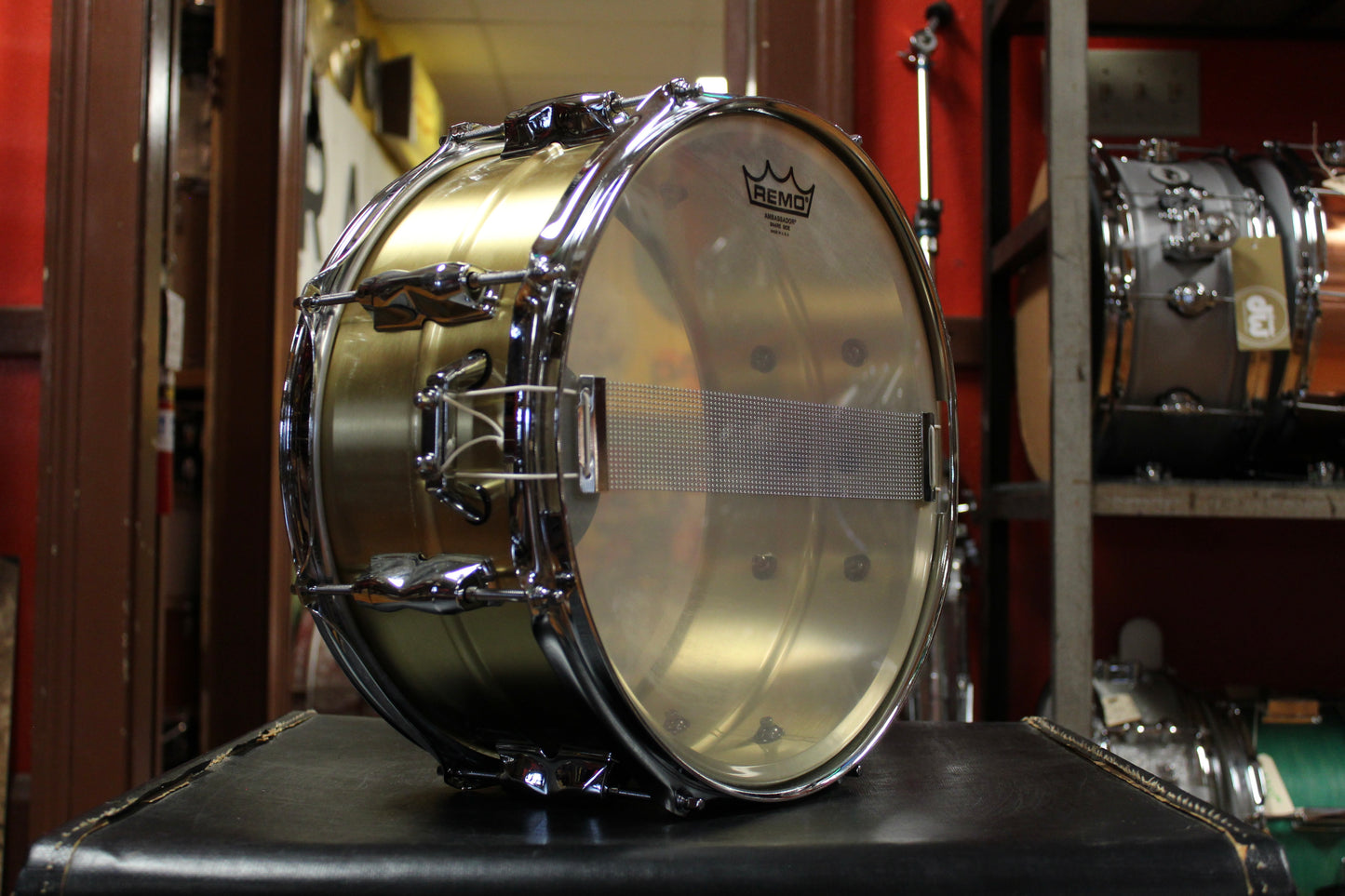 Yamaha 6x13 Recording Custom Brass Snare Drum
