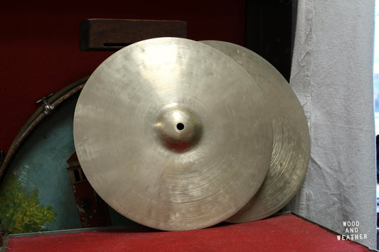 Quiqeg Cymbalsmith 14 3/4" Traditional Daddy Hi-Hat Cymbals 1024/1102g