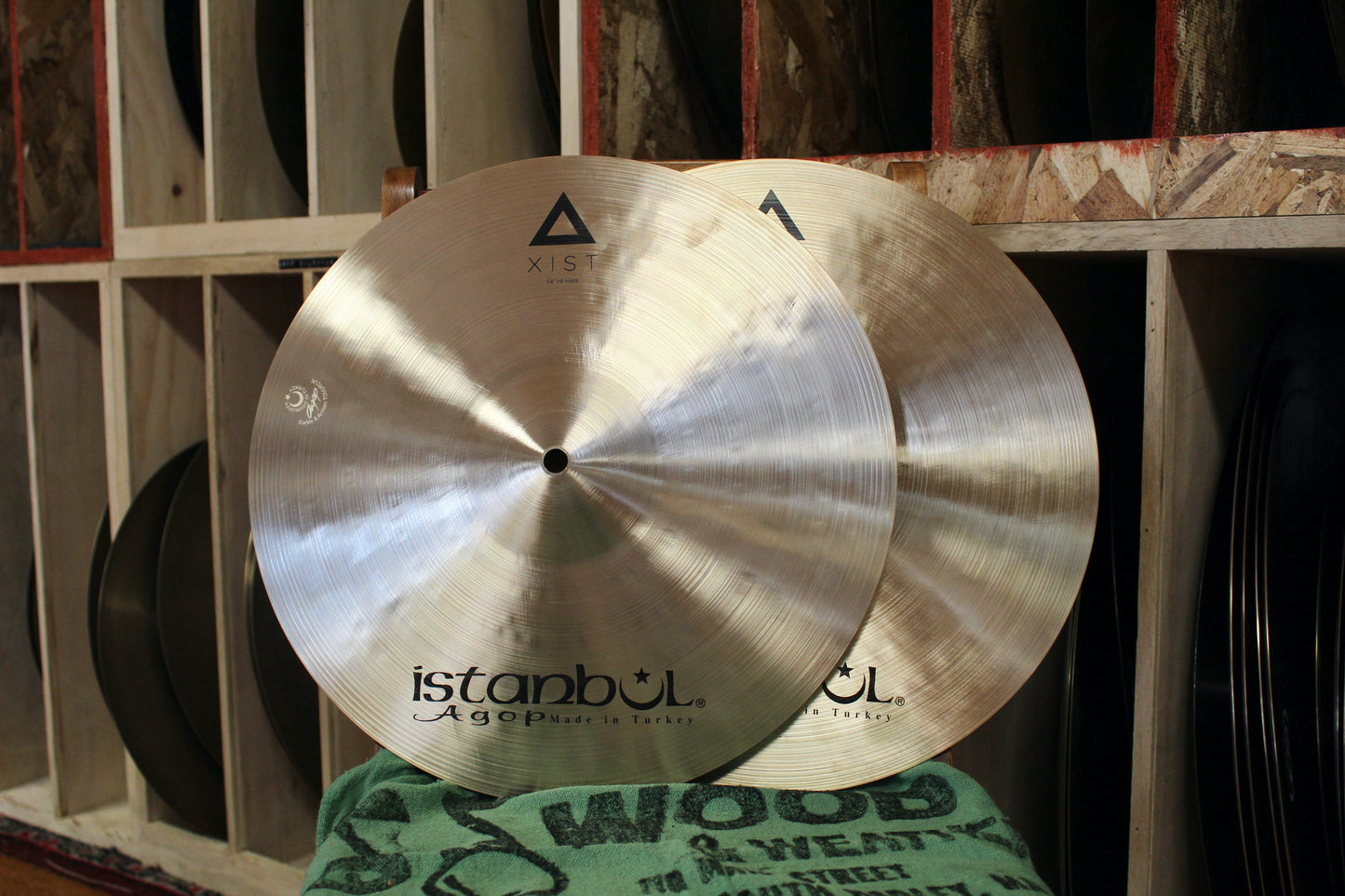 Istanbul Agop 14" Xist Natural Hi-Hats 1048/1244g