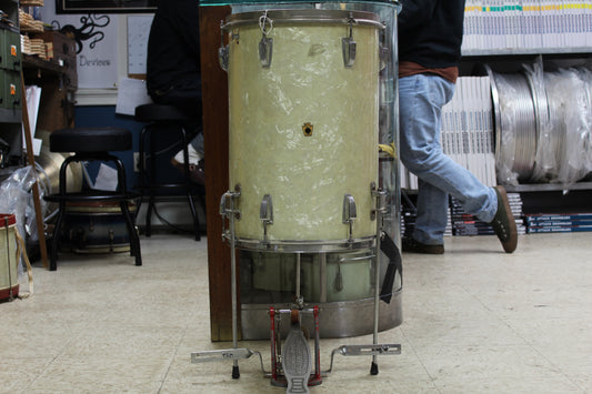 1950's WFL 20"x14" Cocktail Drum in White Marine Pearl