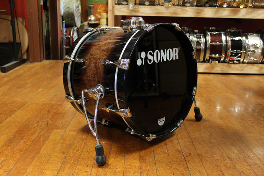 Sonor Prolite Outfit in Walnut Brown Burst 14x18 8x10 14x14