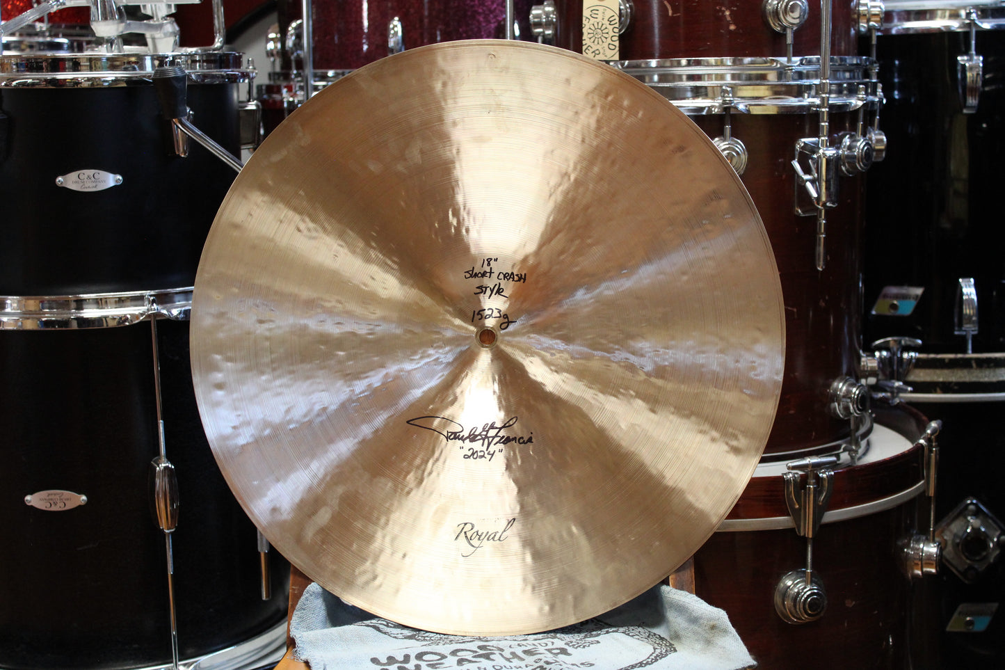 Cymbal Craftsman 18" Short Crash Style 1523g