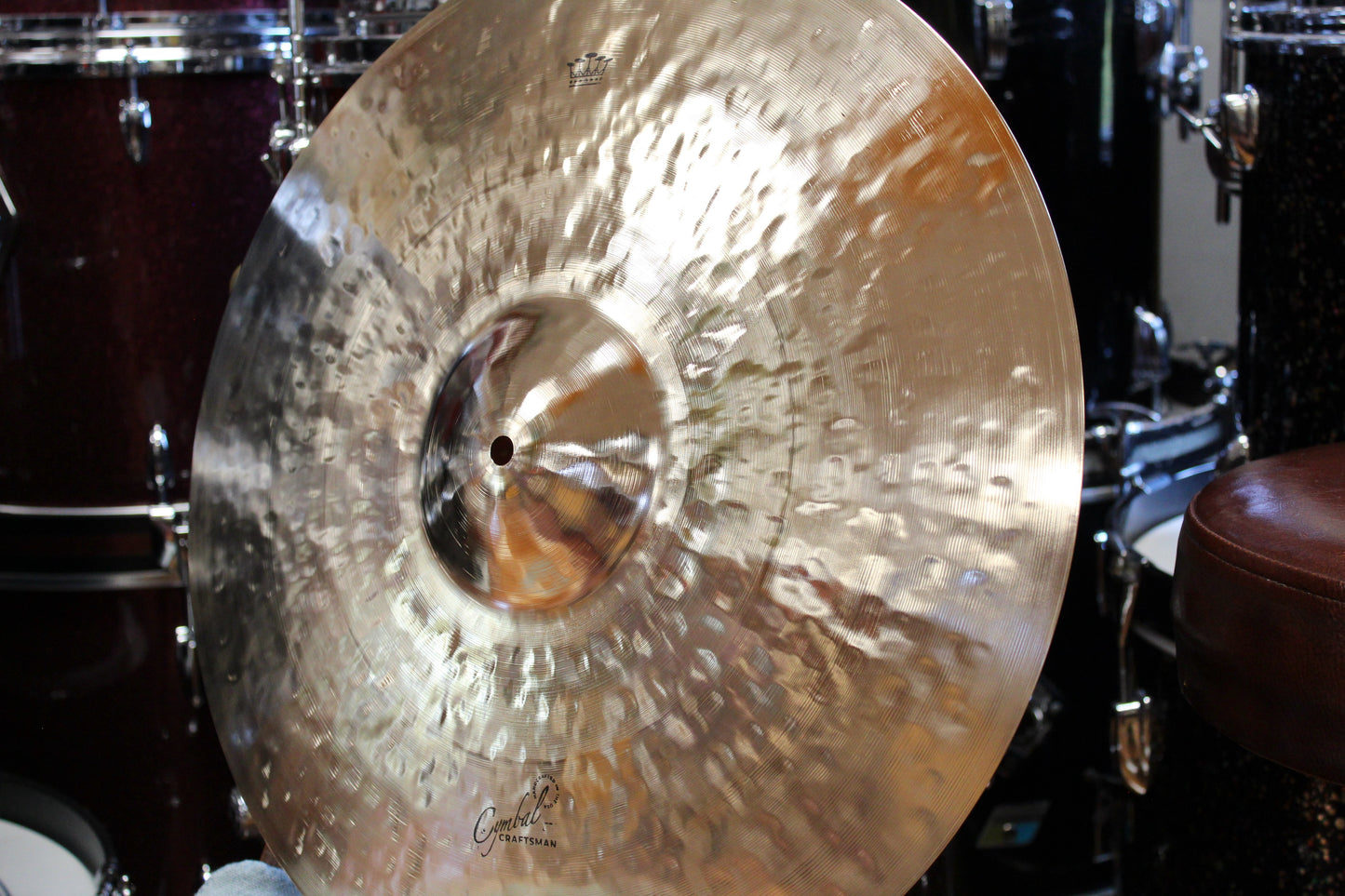 Cymbal Craftsman 19" EAK Style Brilliant Crash 1558g