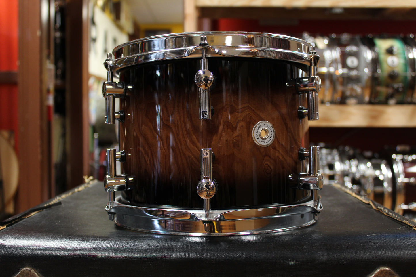 Sonor Prolite Outfit in Walnut Brown Burst 14x18 8x10 14x14
