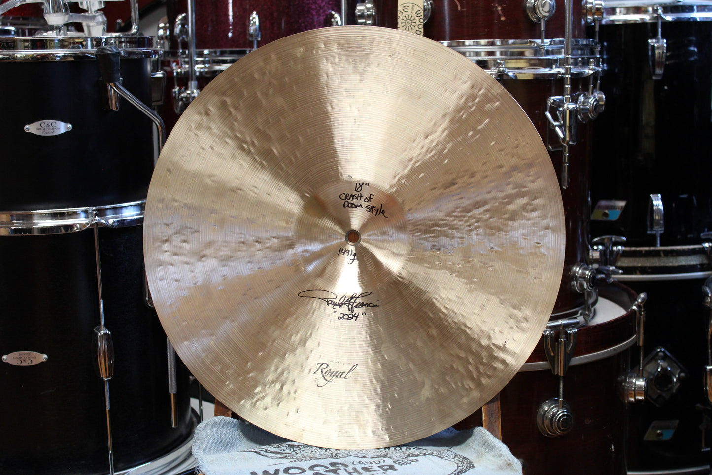 Royal Cymbals 18" Crash of Doom Style 1491g