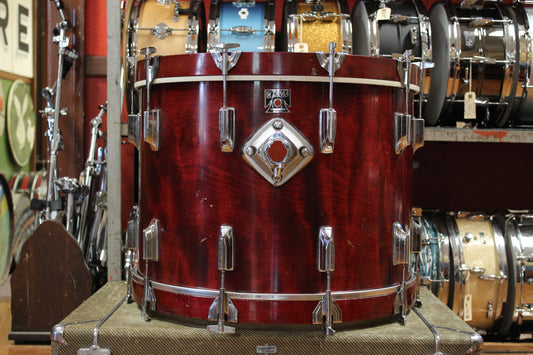 1980s Tama 16x22 Superstar Bass Drum in Cherry Wine