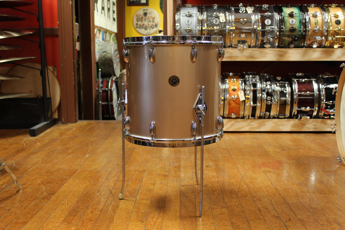 1950s/60s Gretsch Progressive Jazz Outfit in Copper Mist 14x20 8x12 14x14