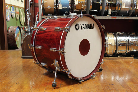 1980s Tama 16x22 Superstar Bass Drum in Cherry Wine