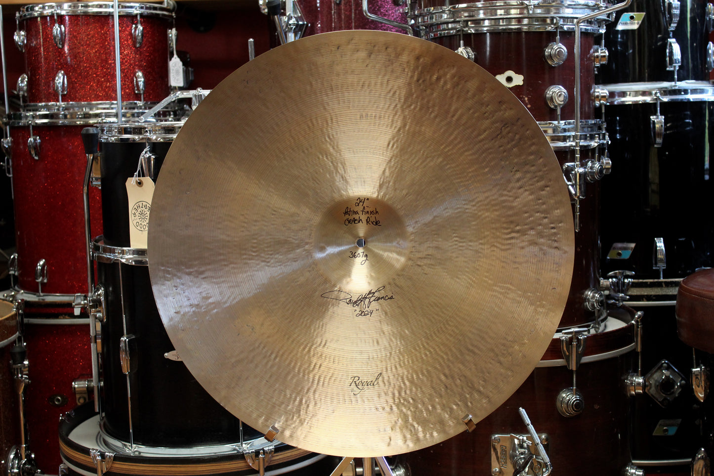 Cymbal Craftsman 24" Patina Ride 3607g