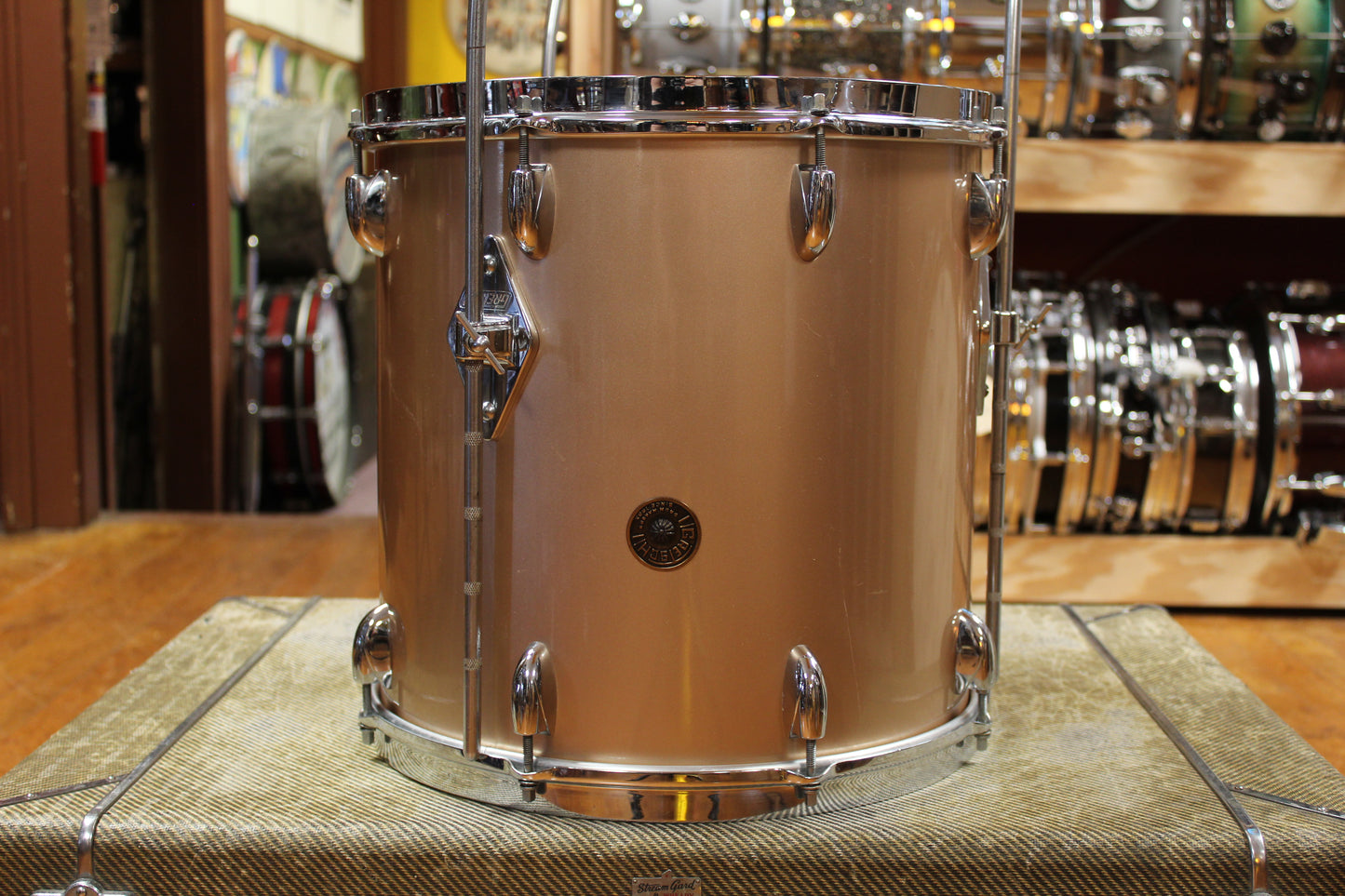 1950s/60s Gretsch Progressive Jazz Outfit in Copper Mist 14x20 8x12 14x14