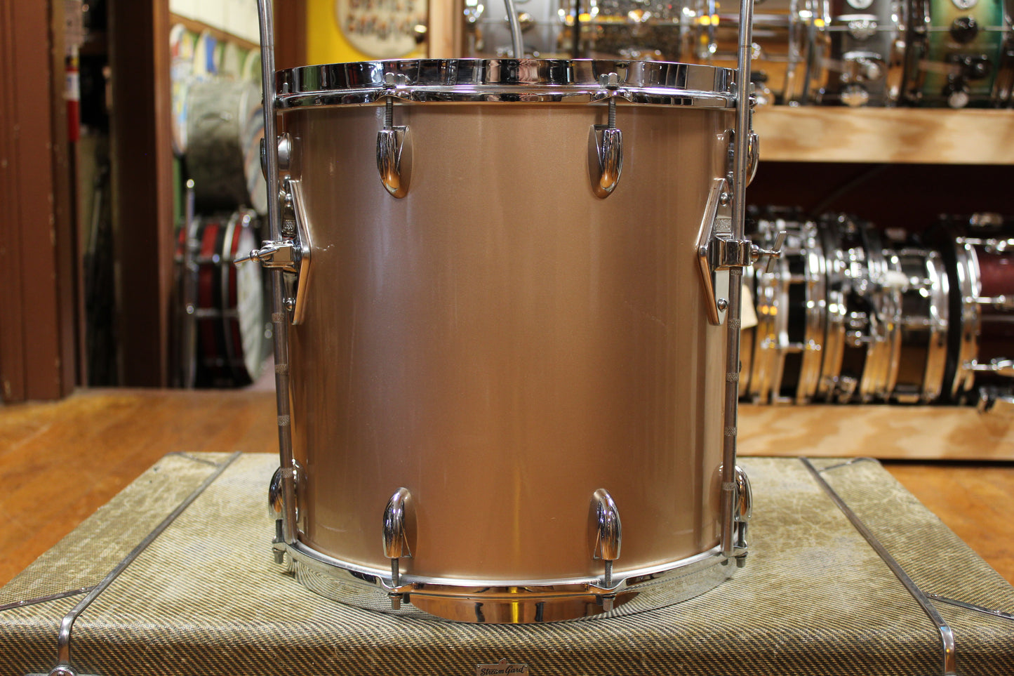 1950s/60s Gretsch Progressive Jazz Outfit in Copper Mist 14x20 8x12 14x14