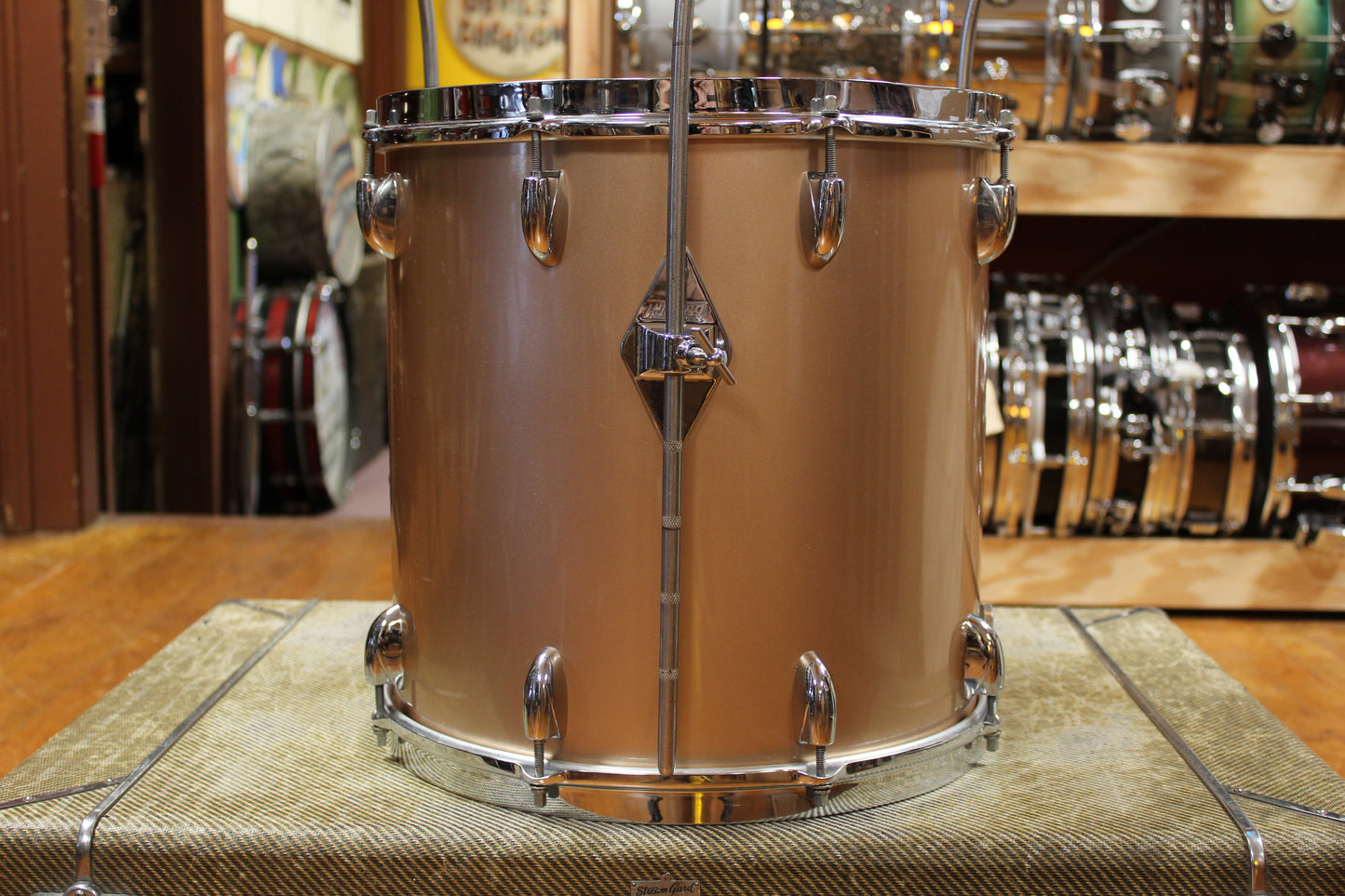 1950s/60s Gretsch Progressive Jazz Outfit in Copper Mist 14x20 8x12 14x14