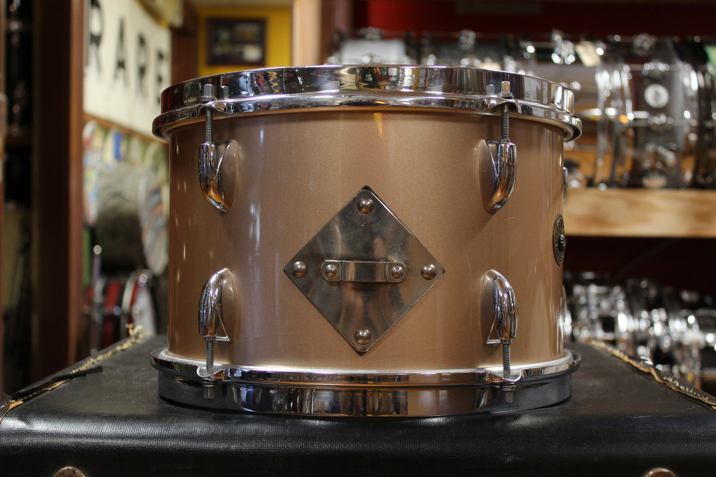 1950s/60s Gretsch Progressive Jazz Outfit in Copper Mist 14x20 8x12 14x14