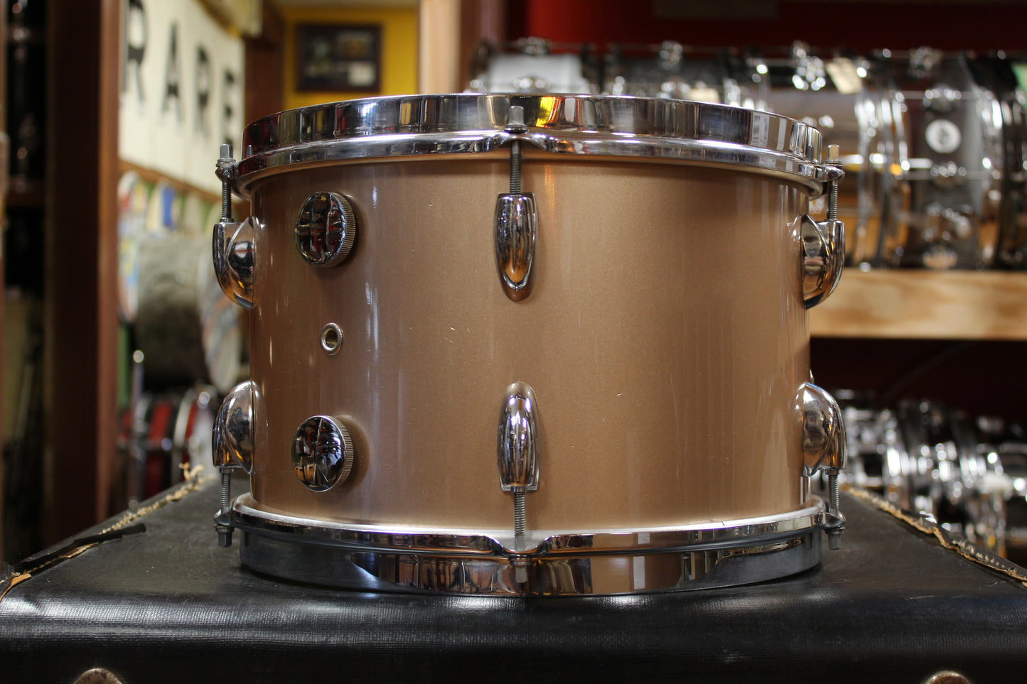 1950s/60s Gretsch Progressive Jazz Outfit in Copper Mist 14x20 8x12 14x14