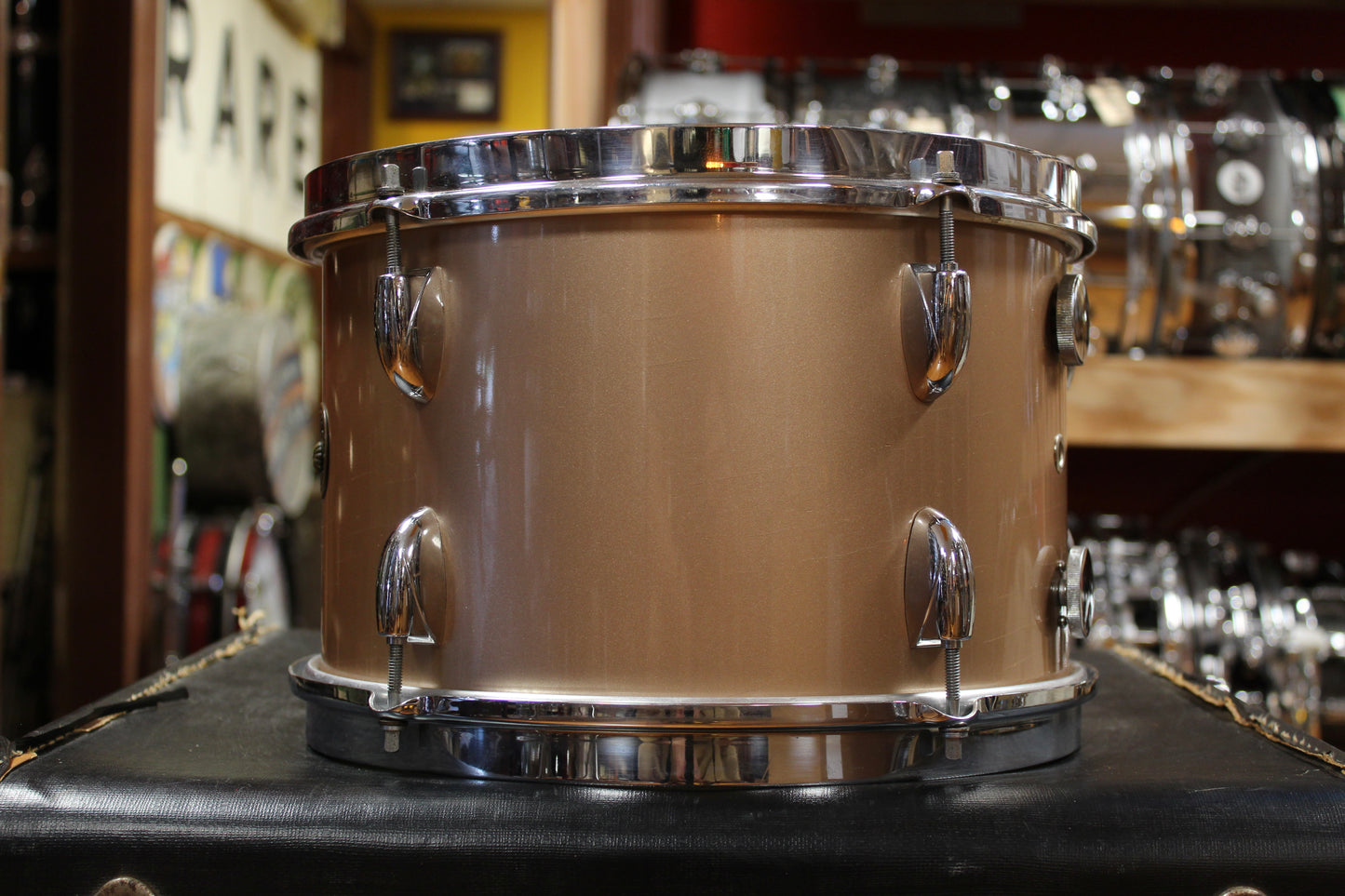 1950s/60s Gretsch Progressive Jazz Outfit in Copper Mist 14x20 8x12 14x14