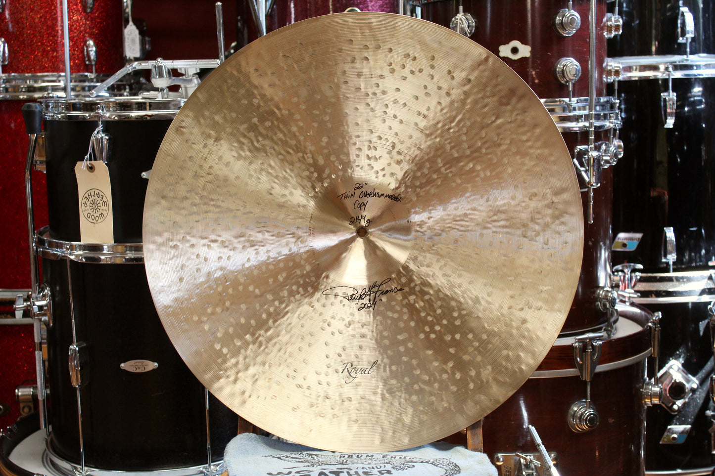 Cymbal Craftsman 22" Bob Gullotti Tribute Ride 2149g