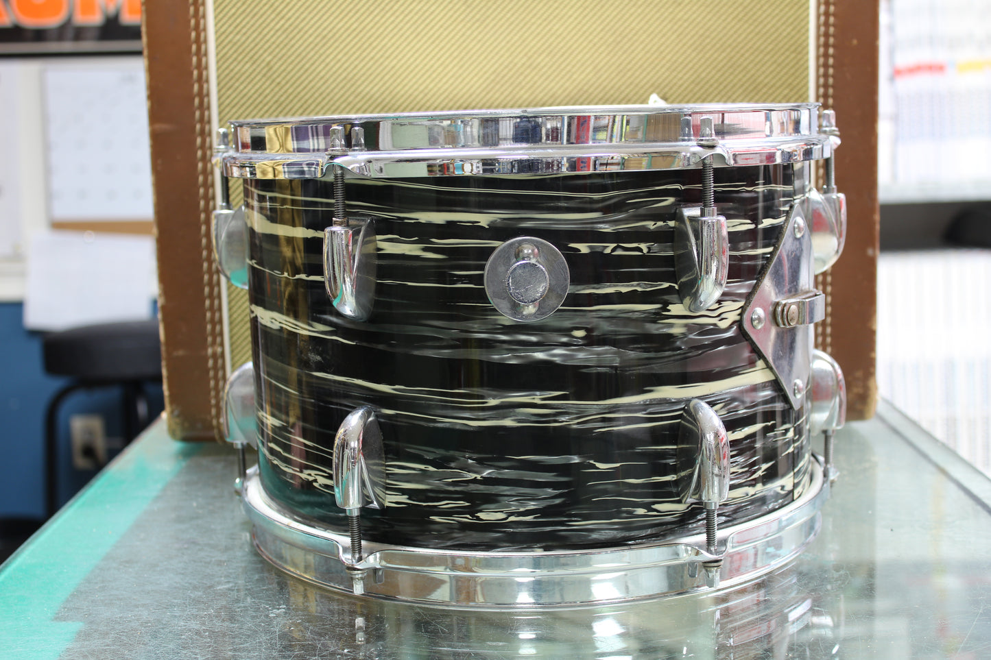 1960's Walberg and Auge 8"x12" Perfection Tom in Black Oyster Pearl