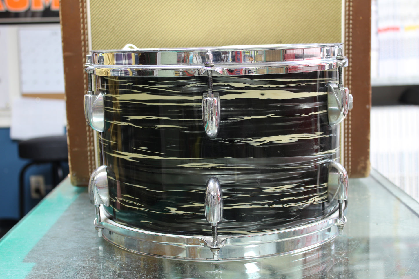 1960's Walberg and Auge 8"x12" Perfection Tom in Black Oyster Pearl