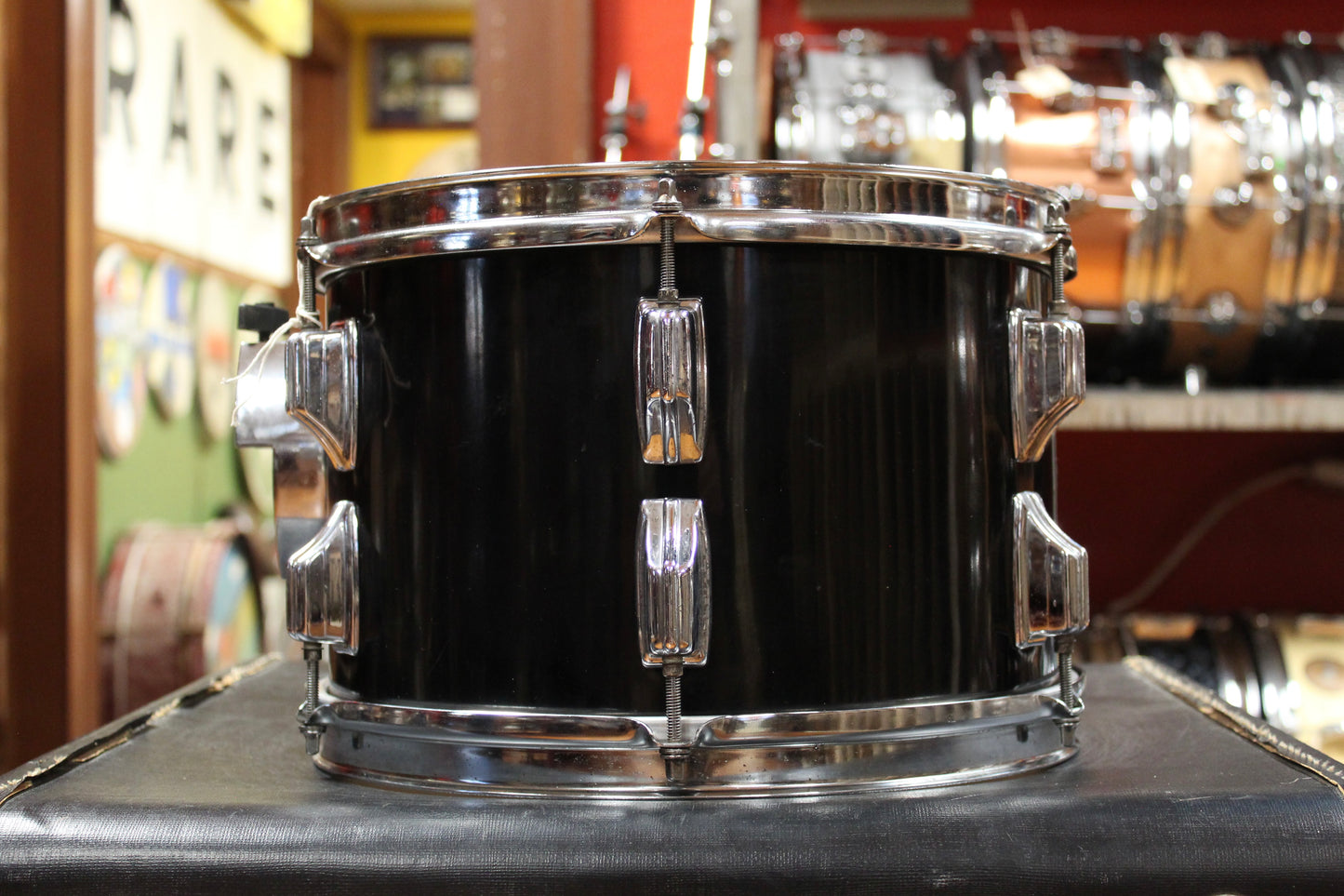 1970s Rogers Xp8 Londoner Five Outfit in Jet Black Pearl 14x22 8x12 9x13 16x16