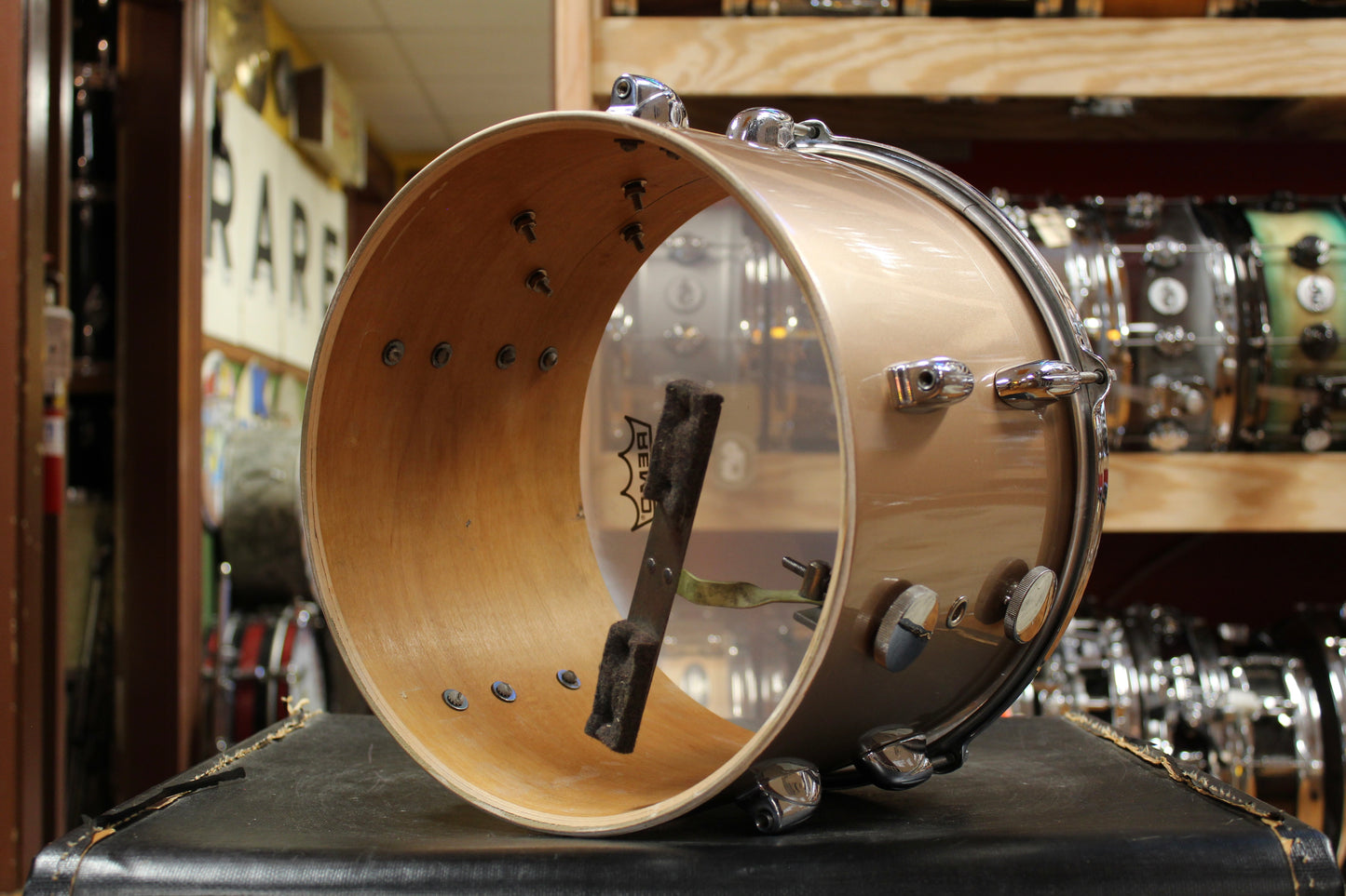 1950s/60s Gretsch Progressive Jazz Outfit in Copper Mist 14x20 8x12 14x14