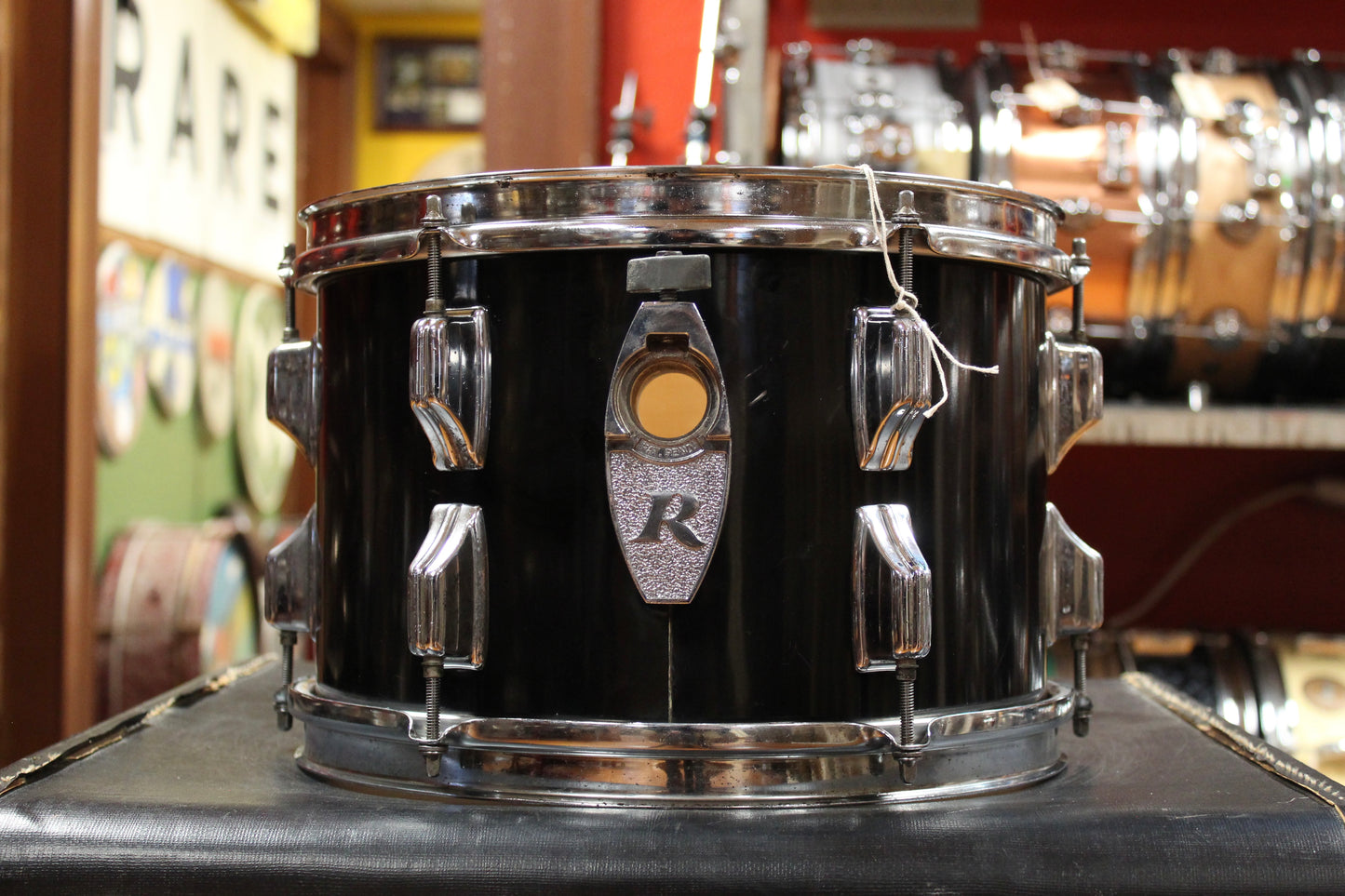 1970s Rogers Xp8 Londoner Five Outfit in Jet Black Pearl 14x22 8x12 9x13 16x16