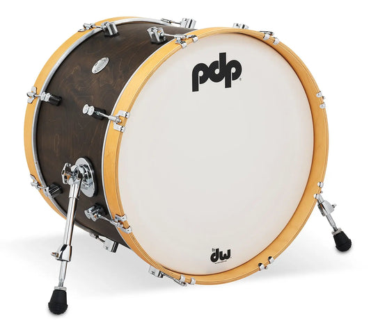 PDP Classic 14x20 Kick Walnut/Natural Hoops