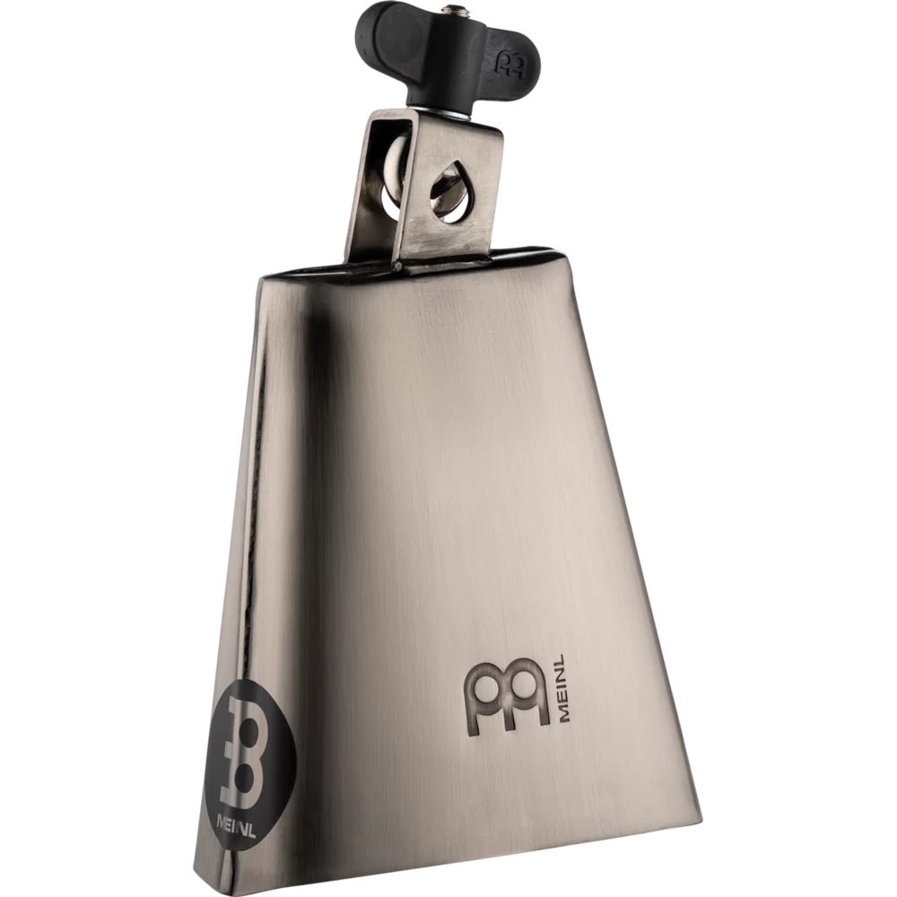 BLESS　CCB 1s Meinl Percussion STB55 Hand Brushed Steel Cowbell - 5 1/2 inch