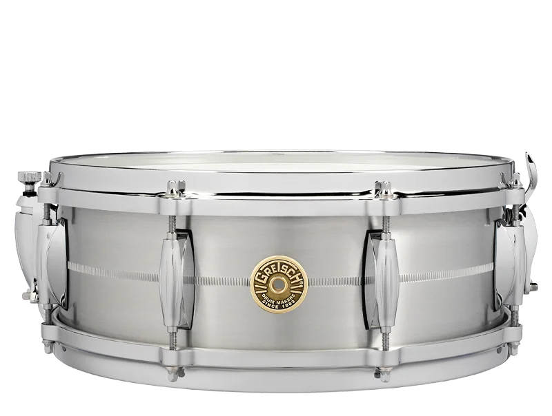 Gretsch 5X14 Solid Aluminum Snare Drum