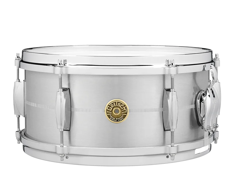 Gretsch 6.5X14 Solid Aluminum Snare Drum
