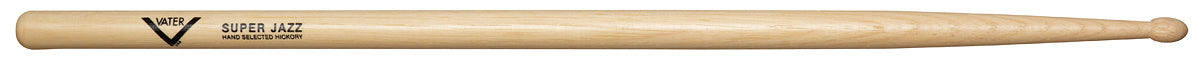 Vater Super Jazz American Hickory Drumsticks - Wood Tip