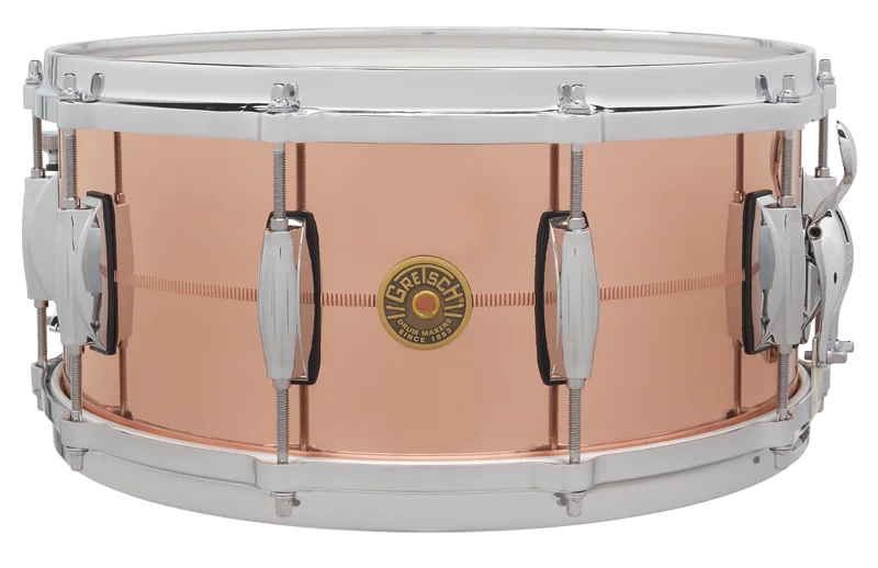Gretsch USA 6.5X14 2mm Copper Snare Drum