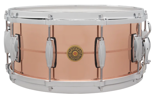 Gretsch USA 6.5X14 2mm Copper Snare Drum