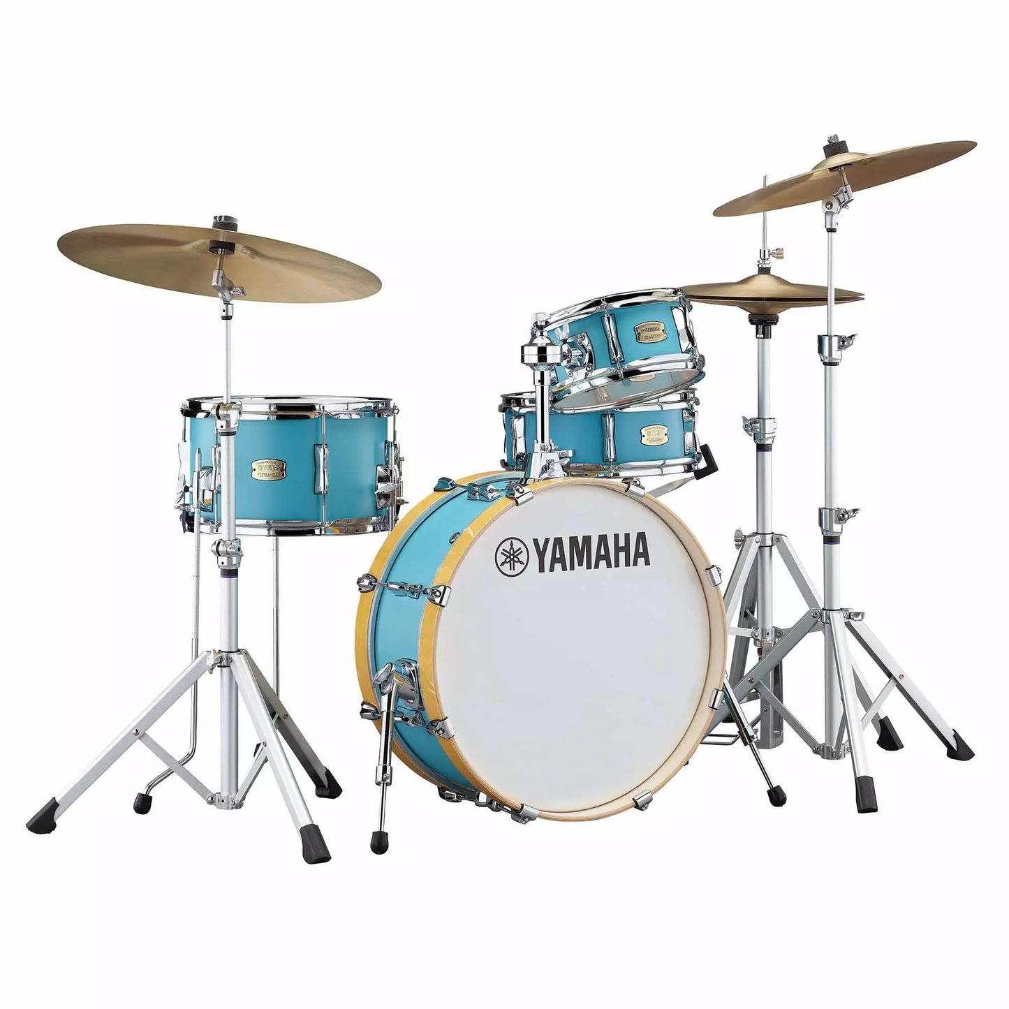 Yamaha SBP0F4H Stage Custom Hip 4-piece Shell Pack - Matte Surf Green