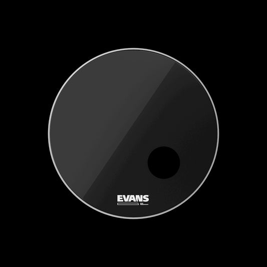 Evans EQ3 Resonant Smooth Black Bass Drumhead