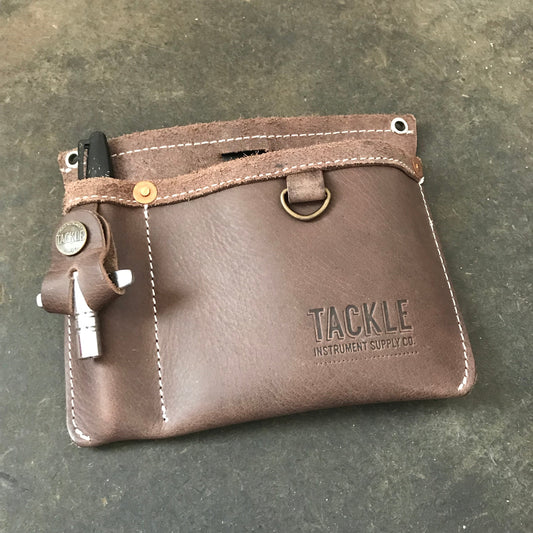 Tackle Instrument Supply Leather Clip-On Gig Pouch