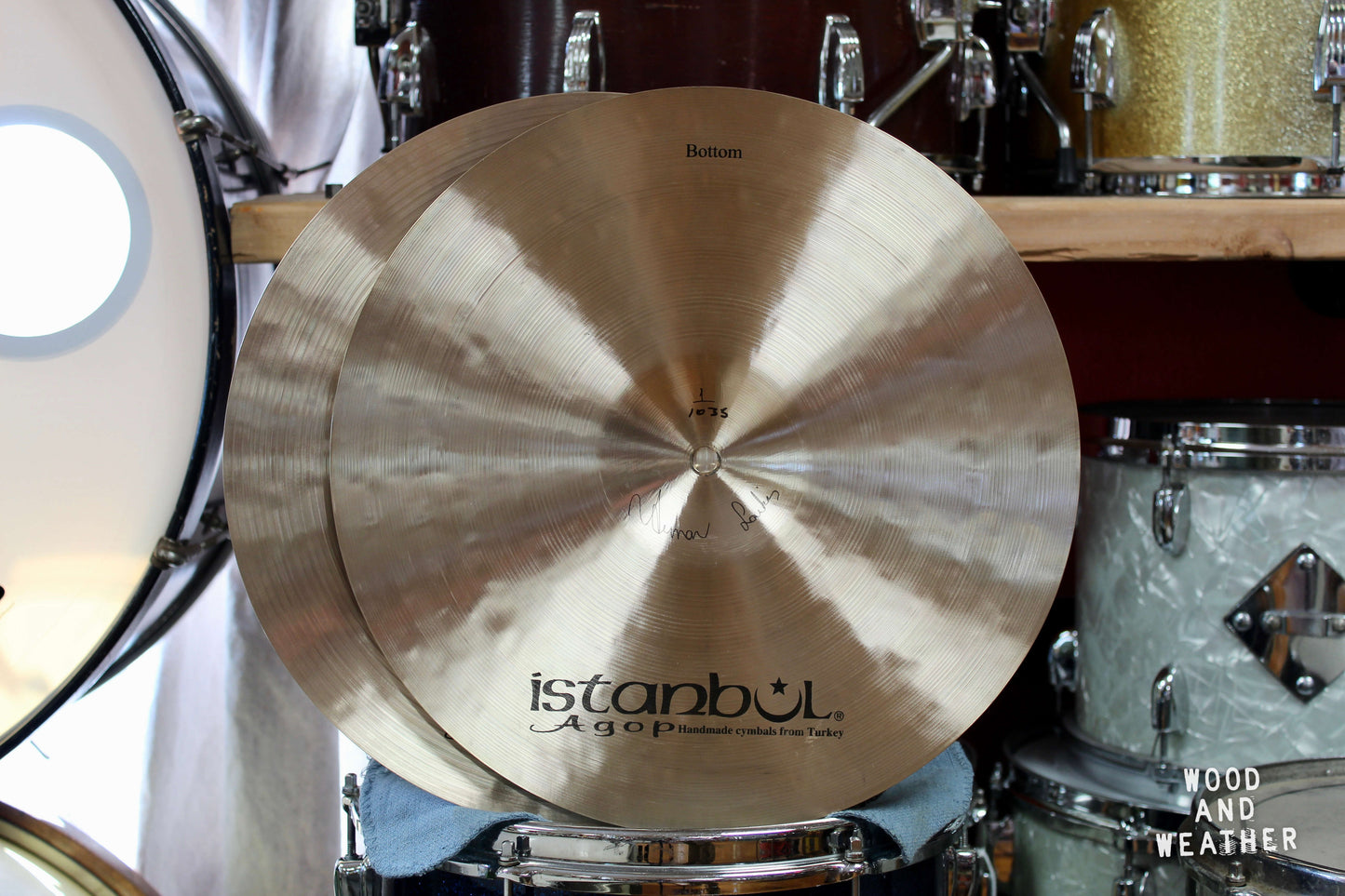 Istanbul Agop 14" Mel Lewis Hi-Hat Cymbals 860/1035g