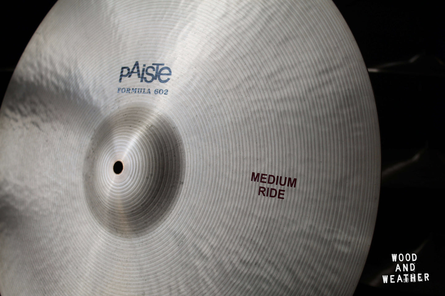 Used Paiste 20" Formula 602 Medium Ride Cymbal 2350g