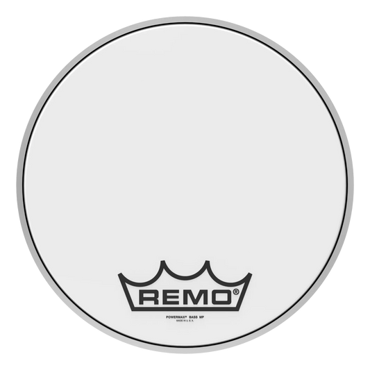 Remo Powermax Ultra White Crimplock Bass Drumhead 28" - Open Box