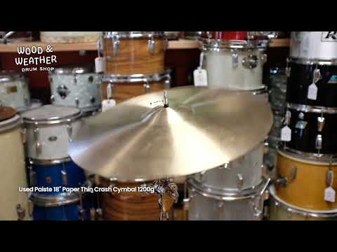 Used Paiste 18