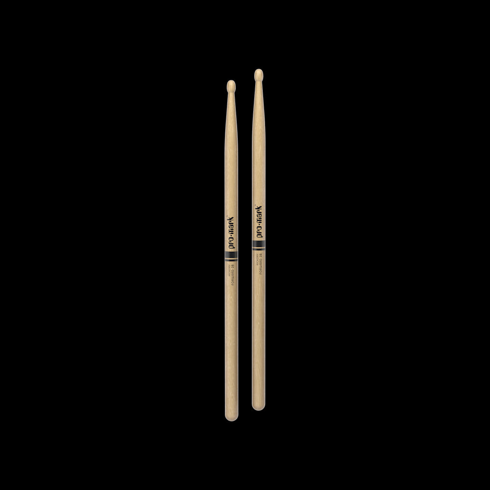 ProMark Classic Forward 2B Hickory Drumstick, Oval Wood Tip